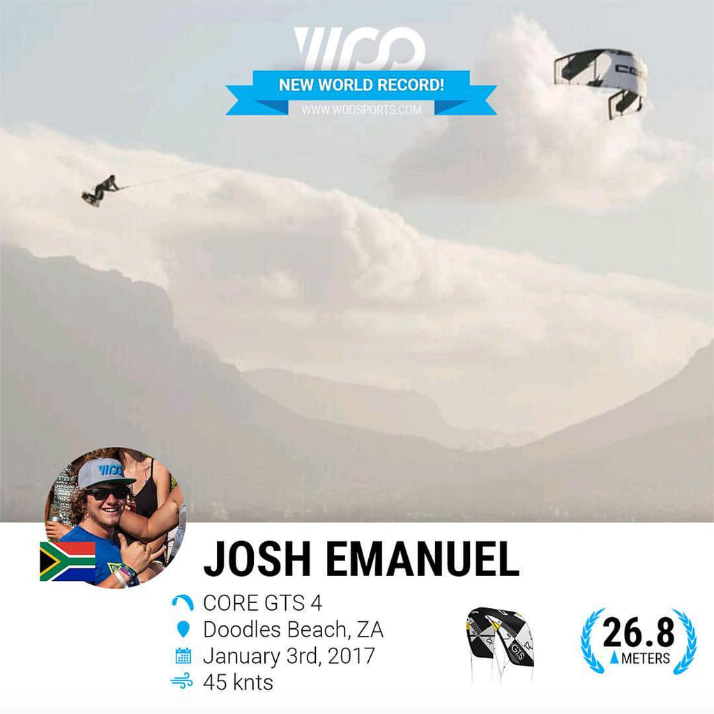 Josh Emanuel Woo World record